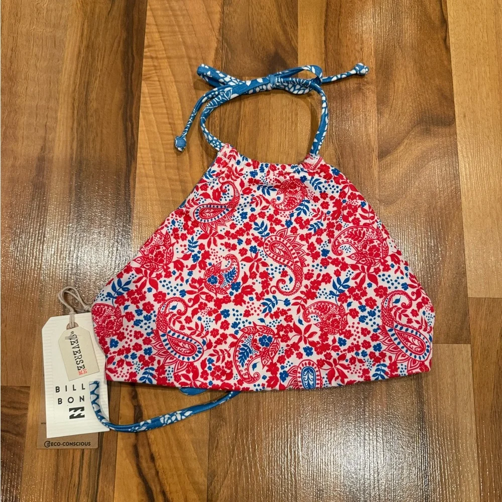 Under armour and billabong set 2 swim tops youth size 10‎ NWT